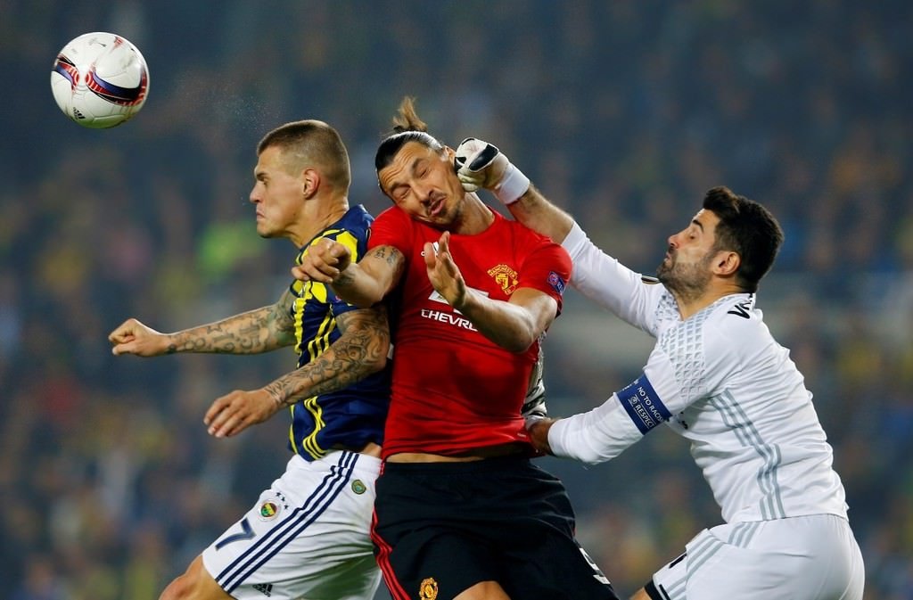 Fenerbahçe - Manchester United maçından kareler
