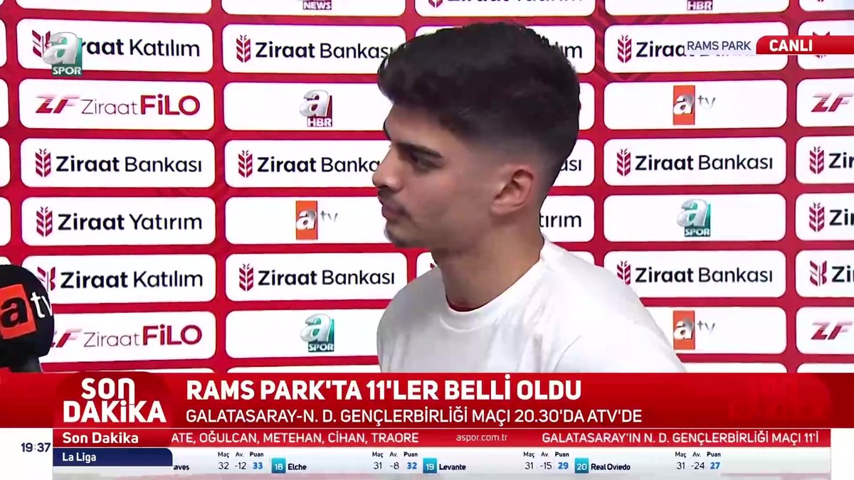 22 Nisan 2026 - Arda Ünyay: Bizim için önemli maç çünkü… - Aspor  Ziraat Türkiye Kupası