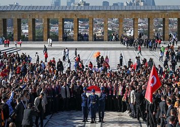 G.Saray'dan Anıtkabir'e ziyaret!