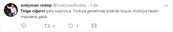 Seni affetmeyeceğim Tolga!