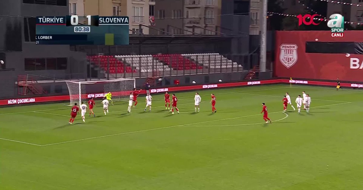 GOL | Türkiye U21 1-1 Slovenya U21