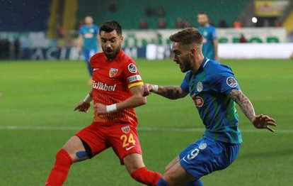 Rizespor 1-0 Kayserispor MAÇ SONUCU-ÖZET