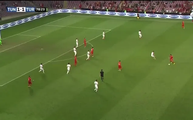 Tunus: 2 - 1 Türkiye
