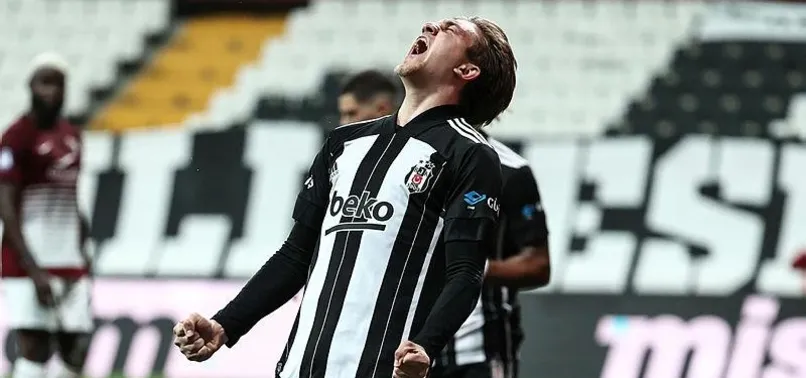 Beşiktaş'ta Rıdvan Yılmaz ilk golünü attı!
