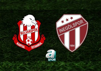 Bulvarspor - İnegölspor maçı yayın bilgisi!