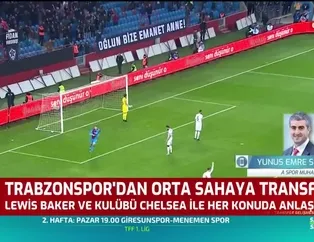 Trabzonspor Lewis Baker ile anlaştı