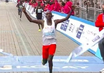 43. İstanbul Maratonu'nda erkeklerde kazanan belli oldu!