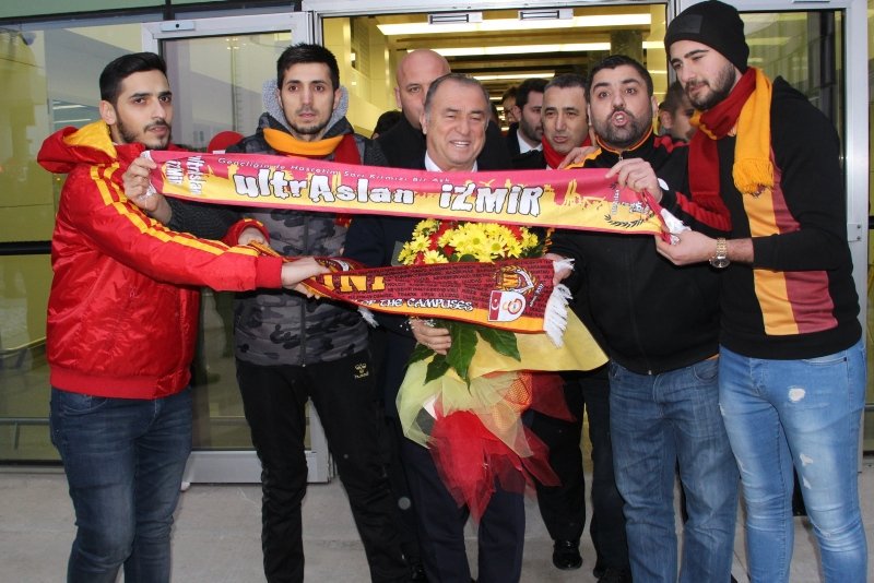 Galatasaray İzmir’e geldi