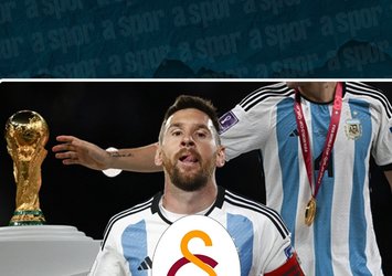 Messi ile Dünya Kupası'nı kazanmıştı! G.Saray...