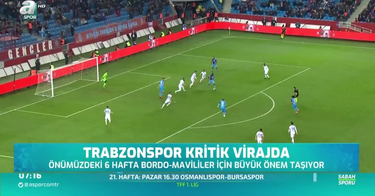 Trabzonspor kritik virajda