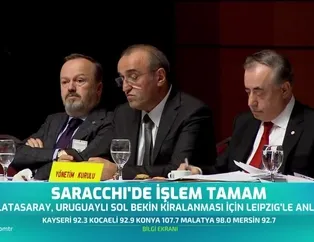 Saracchi'de işlem tamam