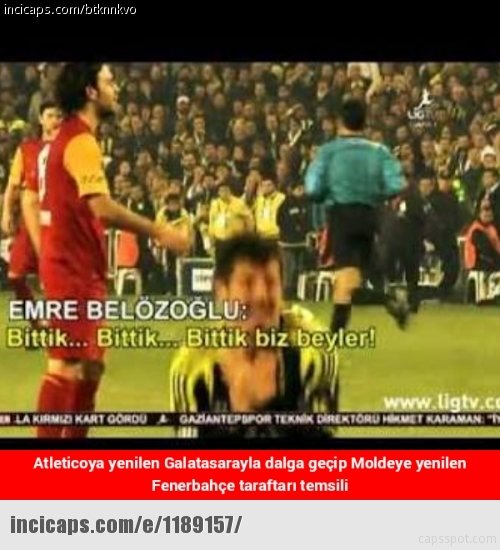 Fenerbahçe  - Molde maçının capsleri