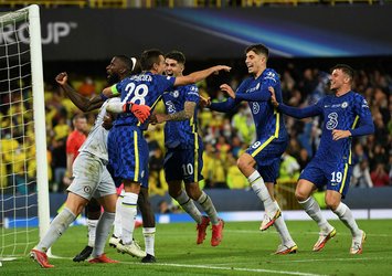 UEFA Süper Kupa penaltılarla Chelsea'nin!