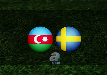 Azerbaycan - İsveç maçı hangi kanalda?