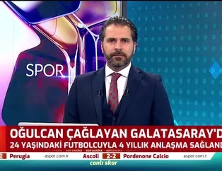 Oğulcan Çağlayan Galatasaray'da