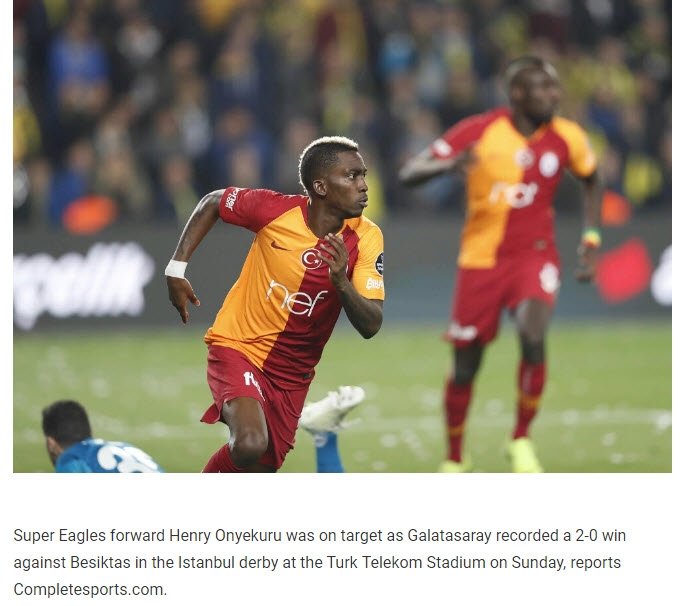 Dış basında gündem Onyekuru