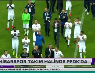 Akhisarspor takım halinde PFDK'da