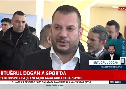 Ertuğrul Doğan'dan flaş sözler! "G.Saray ve F.Bahçe..."