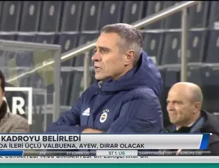 Yanal ileri üçlüyü belirledi