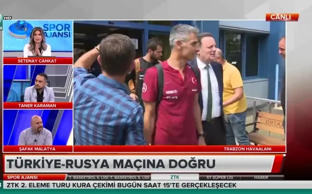 A Milli Takım Trabzon'da
