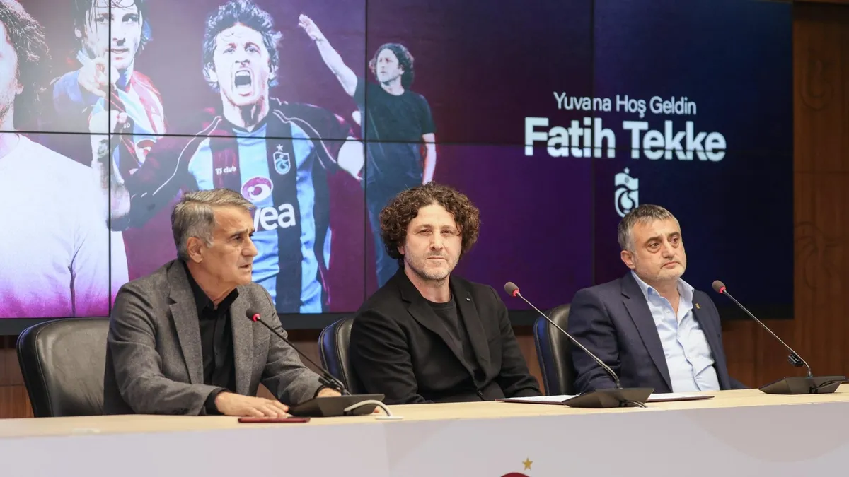Trabzonspor'da Fatih Tekke: Sözleşme sürem...