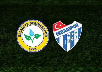 Derincespor - Erbaaspor maçı saat kaçta ve hangi kanalda?