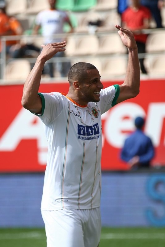 Alanyaspor - Erzurumspor maçından kareler