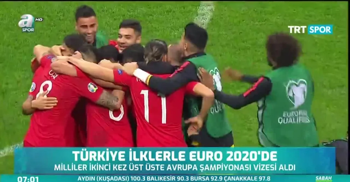 Türkiye ilklerle EURO 2020'de