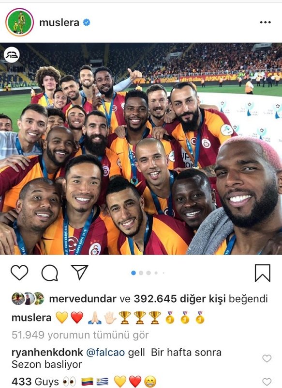 Falcao ya gelecek ya gelecek!