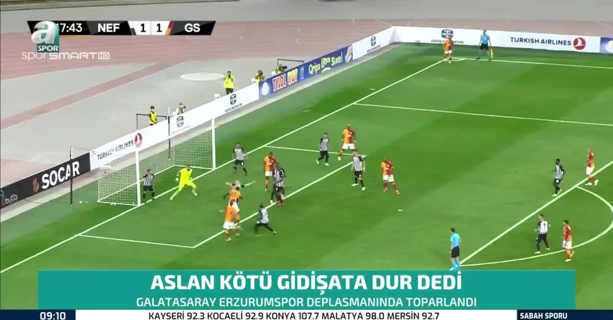 Galatasaray kötü gidişata dur dedi!