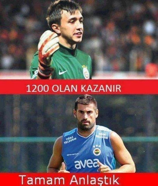 Galatasaray - Fenerbahçe maçının unutulmaz capsleri