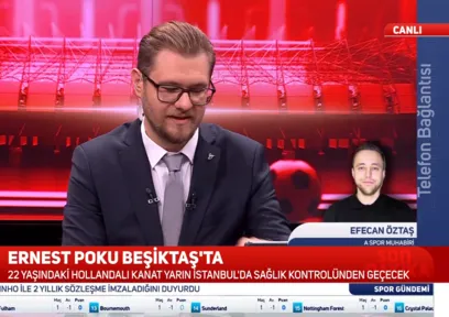 Ernest Poku, Beşiktaş'ta!