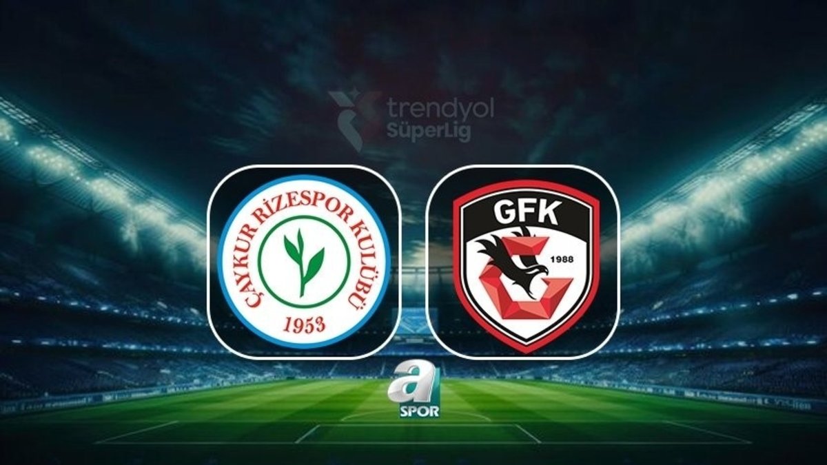 Çaykur Rizespor-Gaziantep FK maçı TIKLA TAKİP ET