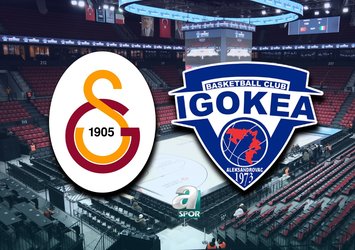 Galatasaray MCT Technic - Igokea maçı bilgileri!