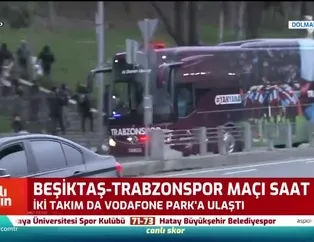 İki takım da Vodafone Park'a ulaştı