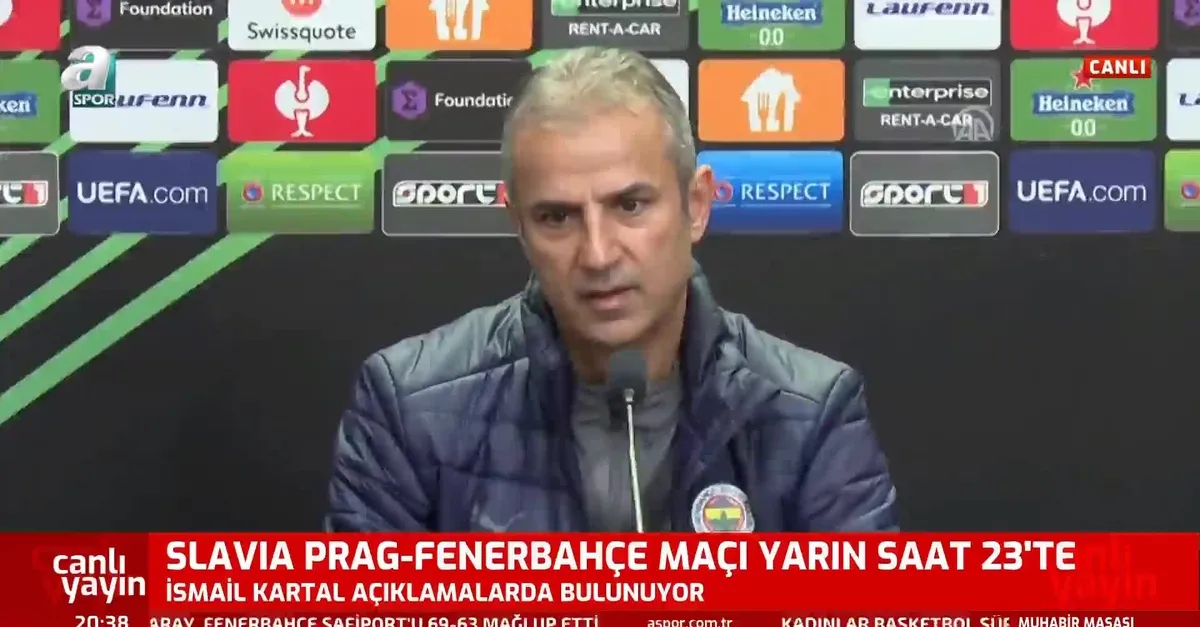İsmail Kartal'dan S. Prag maçı öncesi açıklamalar!