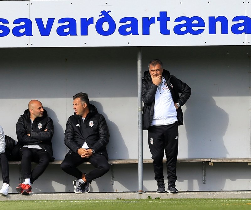 B36 Torshavn - Beşiktaş maçından kareler