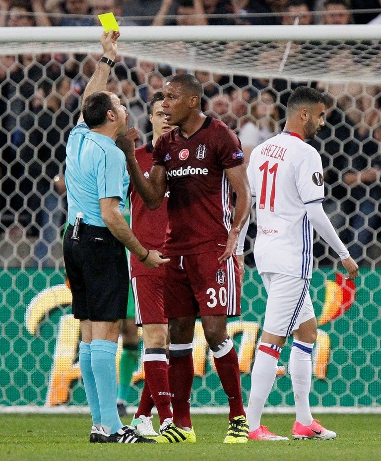 Olympique Lyon - Beşiktaş maçından kareler