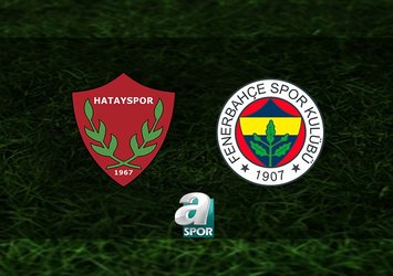Hatayspor-Fenerbahçe maçı bilgileri