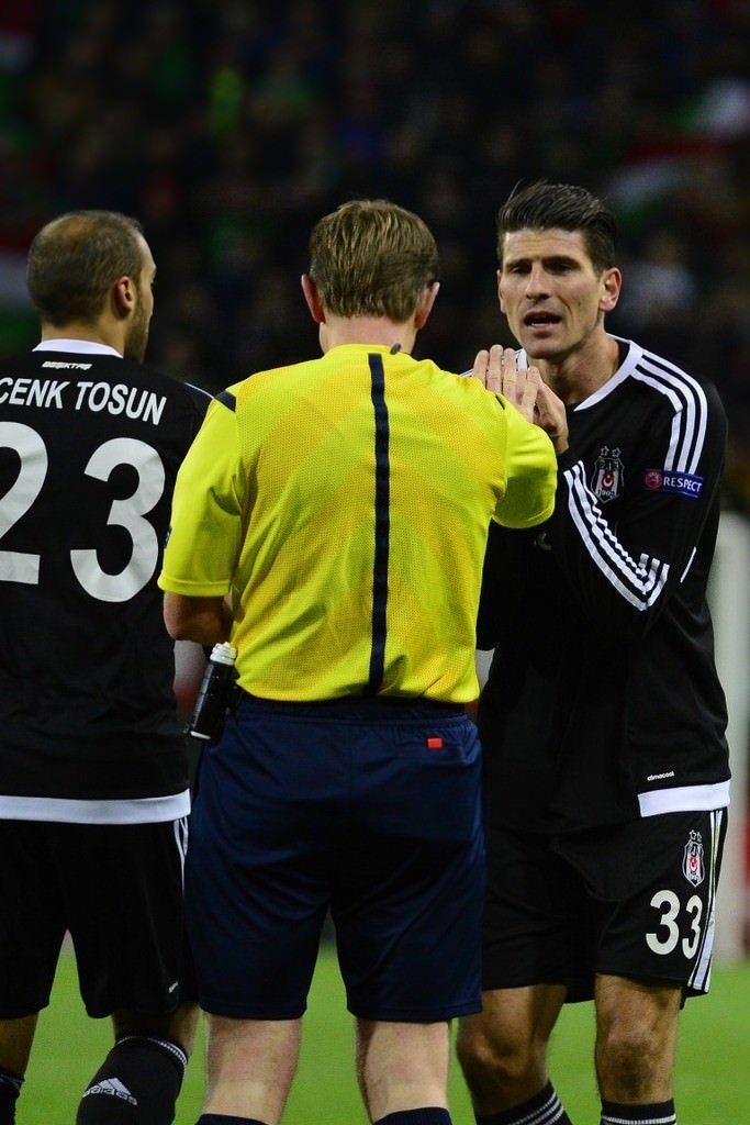 Lokomotiv Moskova - Beşiktaş maçından kareler