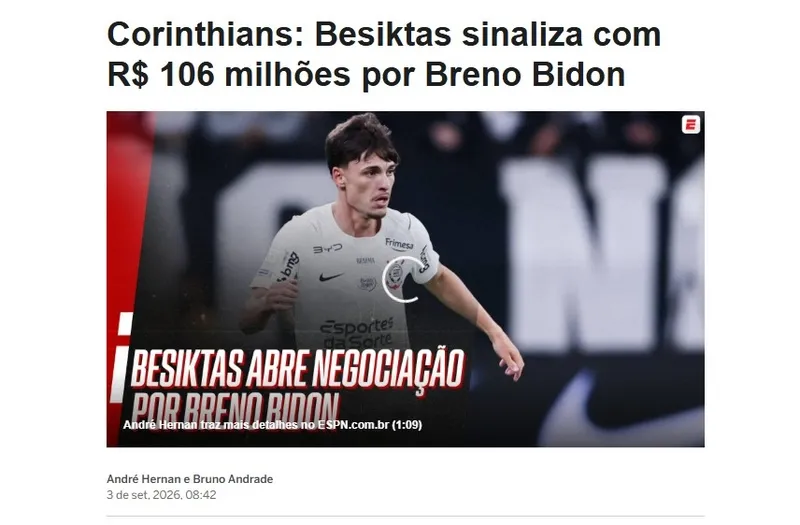 Beşiktaş'tan orta saha transferinde ters köşe! Kartal'dan Breno Bidon için dev teklif - 1