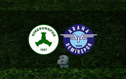Giresunspor - Adana Demirspor maçı ne zaman, saat kaçta ve hangi kanalda? | Süper Lig
