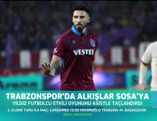 Trabzonspor'da alkışlar Sosa'ya