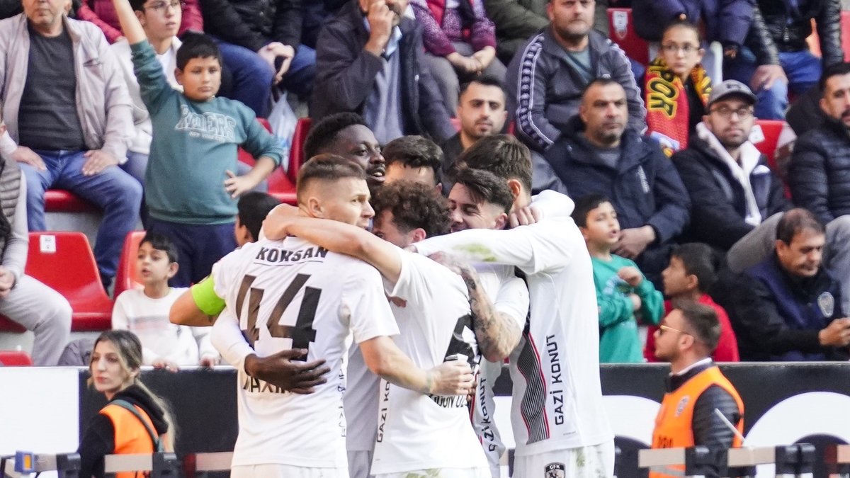Gaziantep FK deplasmanda Kayserispor'u mağlup etti İŞTE MAÇIN ÖZETİ