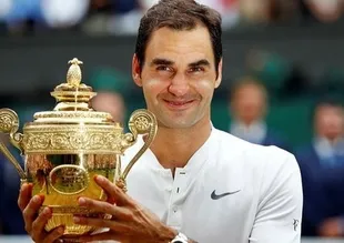 Wimbledon'da şampiyon Federer