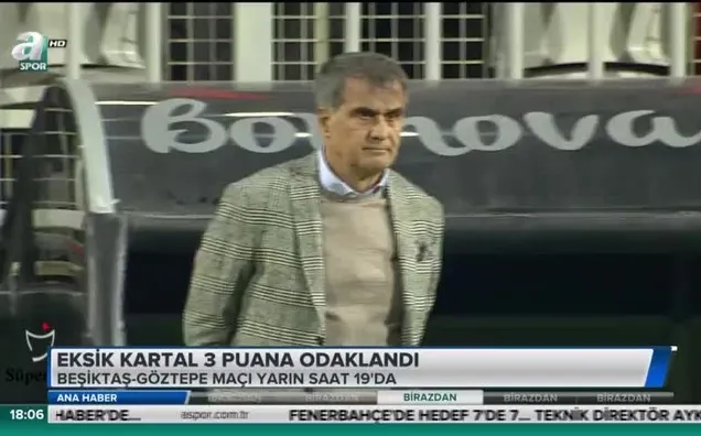 Eksik Kartal'ın konuğu Göztepe