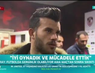 Güray Vural: İyi oynadık ve mücadele ettik