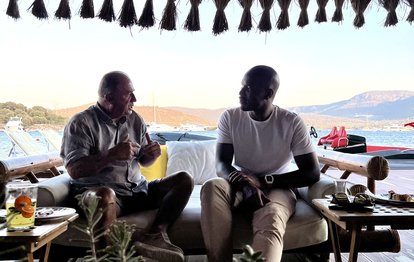Galatasaray’ın eski futbolcusu Didier Drogba Fatih Terim’i ziyaret etti! İşte o paylaşım...