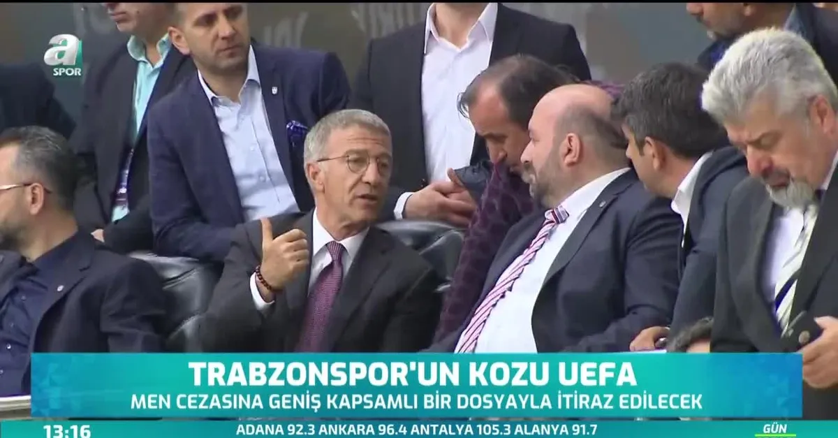 Trabzonspor'un kozu UEFA