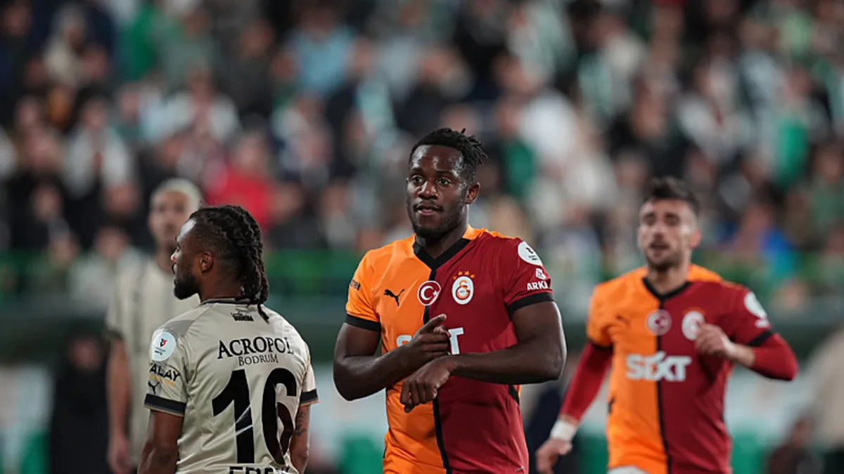 Bodrum FK 0-1 Galatasaray (MAÇ SONUCU-ÖZET) Aslan Batshuayi ile kazandı, Süper Lig rekorunu kırdı!